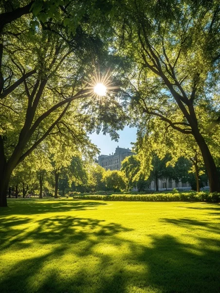 Graduation Backgrounds - Graduation Garden 2