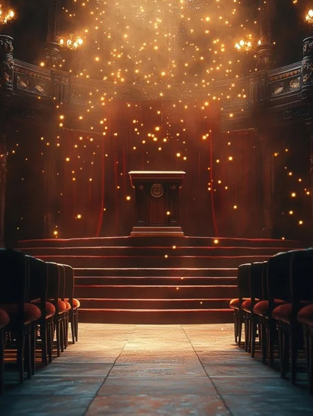 Graduation Backgrounds - Majestic Stage Walk 5