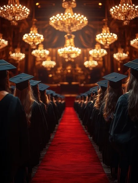 Graduation Backgrounds - Majestic Stage Walk 7