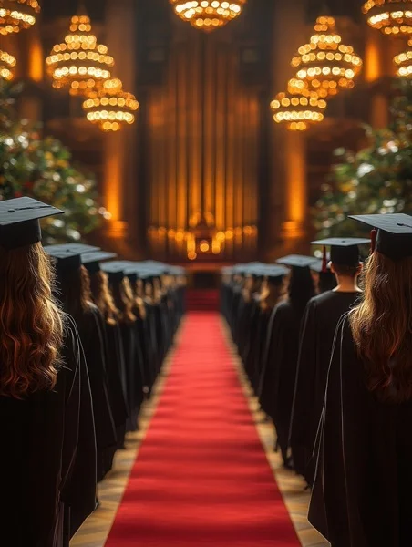Graduation Backgrounds - Majestic Stage Walk 8