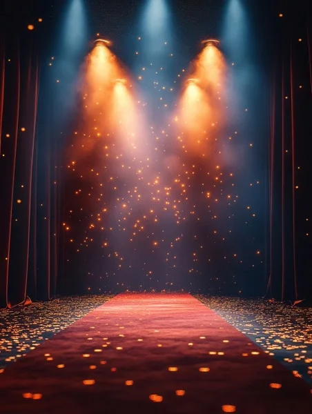 Graduation Backgrounds - Majestic Stage Walk 9