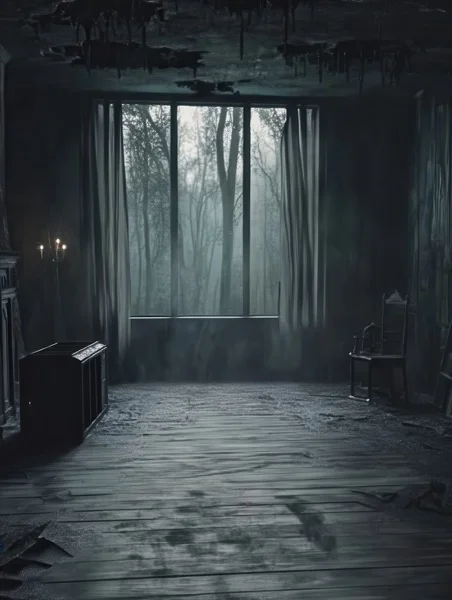 Halloween Backgrounds - Creepy Room 10