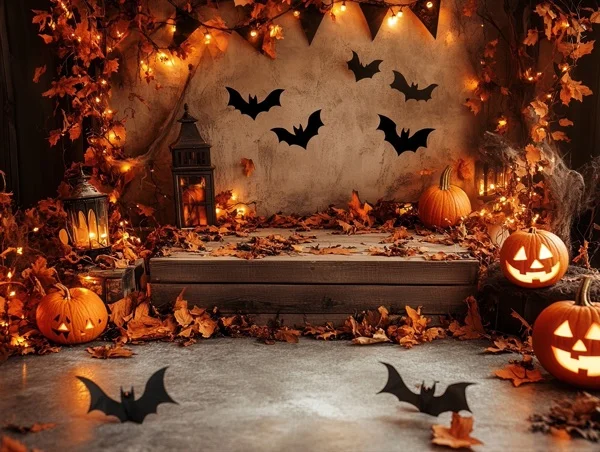 Halloween Backgrounds - Pumpkins 1