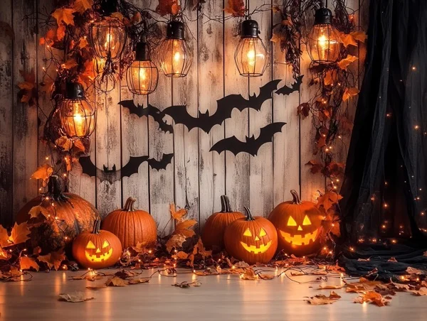 Halloween Backgrounds - Pumpkins 3