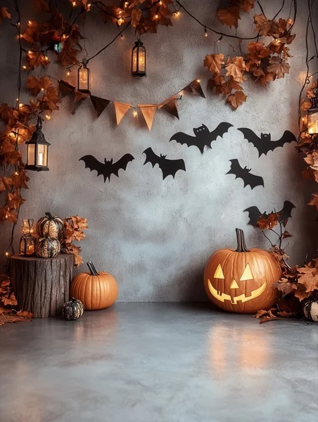 Halloween Backgrounds - Pumpkins 4