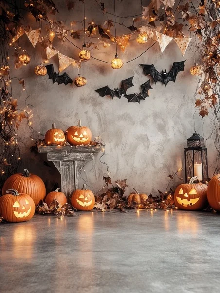 Halloween Backgrounds - Pumpkins 9