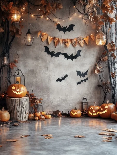 Halloween Backgrounds - Pumpkins 10