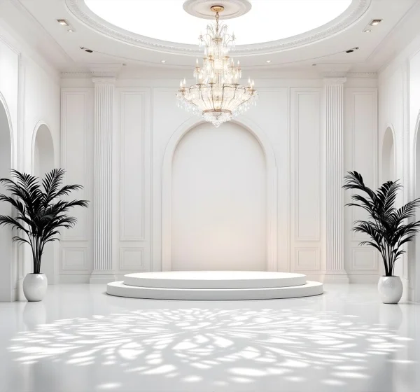 Maternity Backgrounds - White Podiums 10