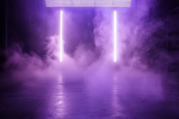 Sports Backgrounds - Purple Fog Lights 1