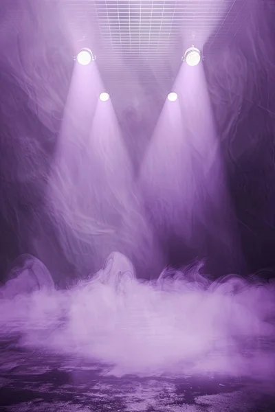 Sports Backgrounds - Purple Fog Lights 6