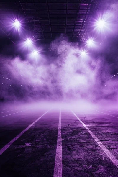 Sports Backgrounds - Purple Fog Lights 9