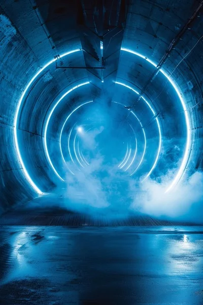 Sports Backgrounds - Tunnel & Lights 1