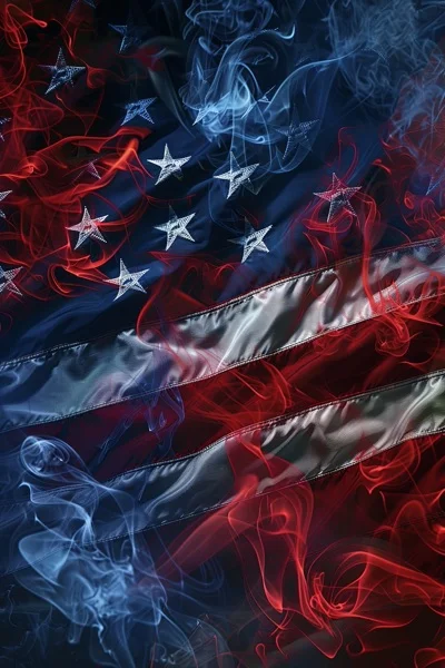 Sports Backgrounds - USA Flag 6