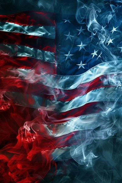 Sports Backgrounds - USA Flag 9