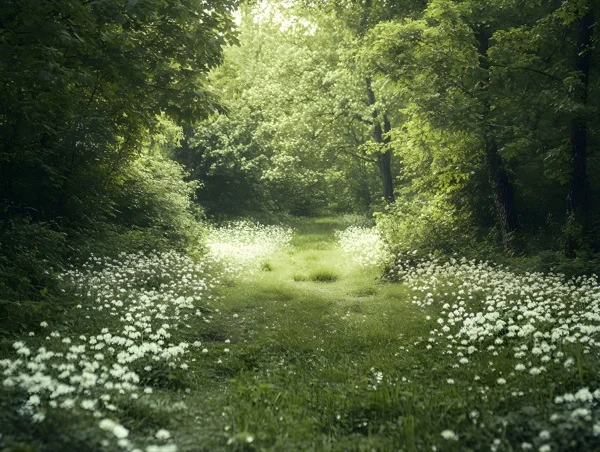 Springtime Backgrounds - Wildflower Meadow 9