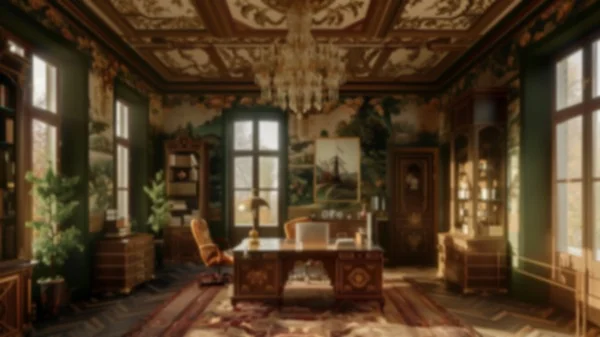 Zoom Backgrounds - Baroque Interior 2