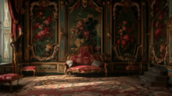 Zoom Backgrounds - Baroque Interior 6