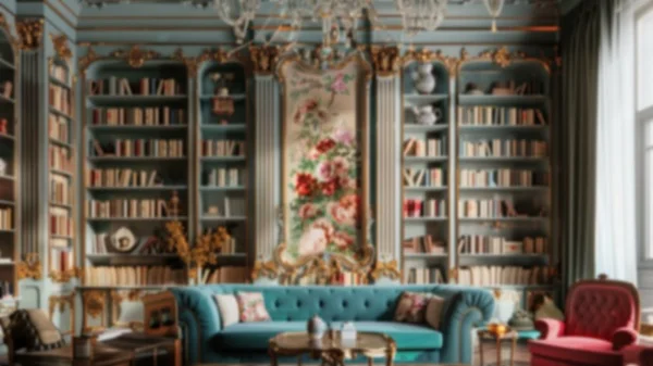 Zoom Backgrounds - Baroque Interior 10