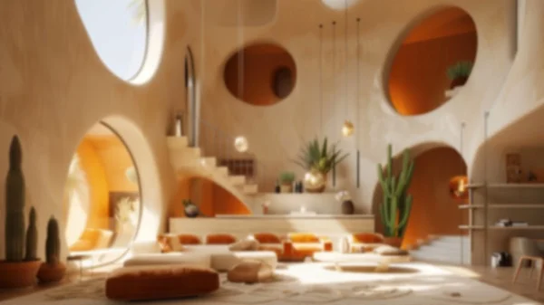 Zoom Backgrounds - Bohemian Cave 6