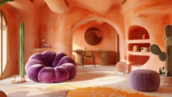 Zoom Backgrounds - Bohemian Cave 8