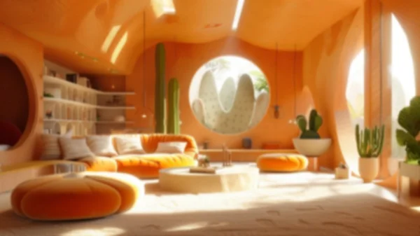 Zoom Backgrounds - Bohemian Cave 9