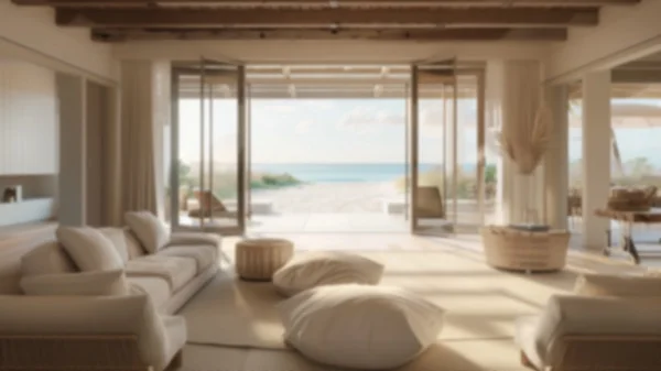 Zoom Backgrounds - Coastal Beach Home 1