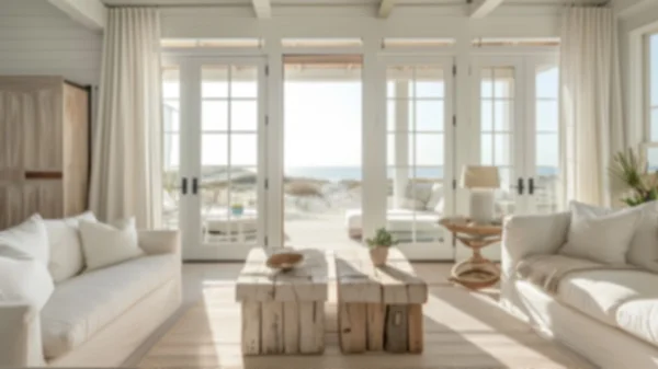 Zoom Backgrounds - Coastal Beach Home 5