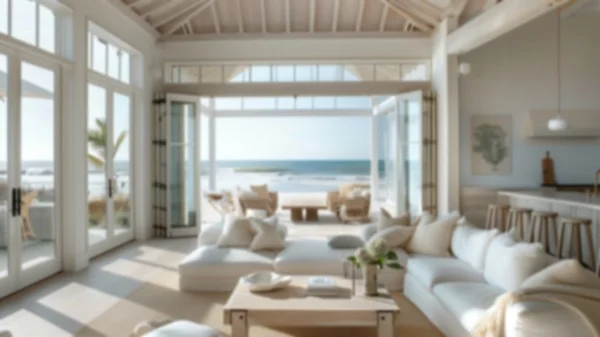 Zoom Backgrounds - Coastal Beach Home 6