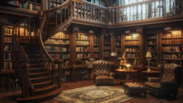 Zoom Backgrounds - Home Library 9