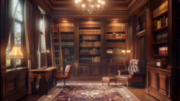 Zoom Backgrounds - Home Library 10