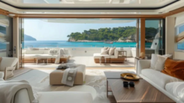 Zoom Backgrounds - Luxury Yacht 2