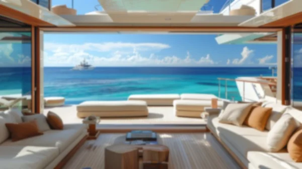 Zoom Backgrounds - Luxury Yacht 8