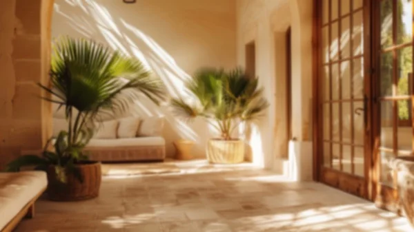 Zoom Backgrounds - Mediterranean Patio 6