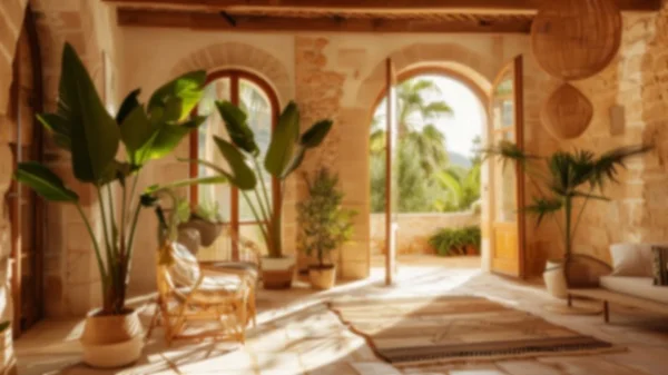 Zoom Backgrounds - Mediterranean Patio 7