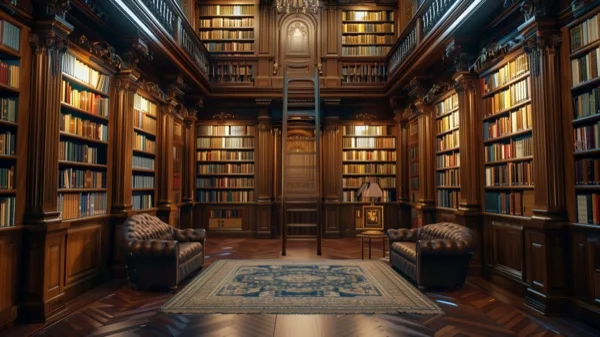 Zoom Backgrounds - Old Library 9