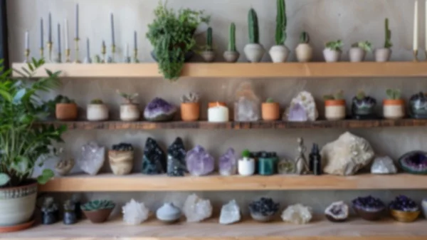 Zoom Backgrounds - Plants & Crystals 3