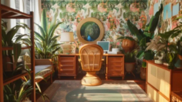 Zoom Backgrounds - Tropical Tiki 4