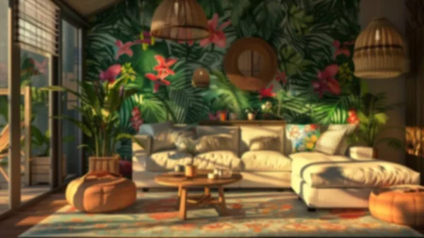 Zoom Backgrounds - Tropical Tiki 7