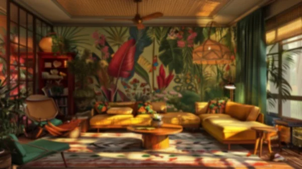 Zoom Backgrounds - Tropical Tiki 9