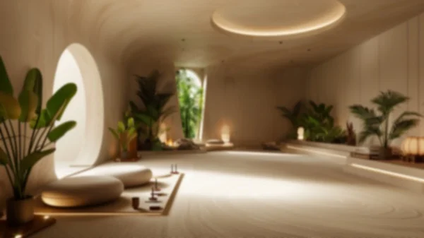 Zoom Backgrounds - Zen Meditation Space 1