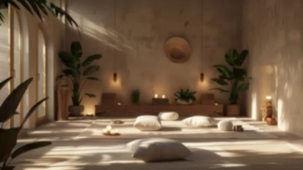 Zoom Backgrounds - Zen Meditation Space 6